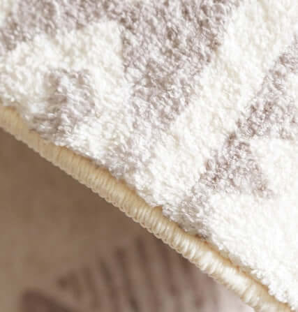 พรม MJHOMEDESIGNS BEDSIDE CARPETS 80 X 160 CM เทา_2