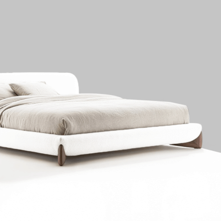 เตียงนอน Mjhomedesigns DC621 สีขาว 6ft:L180xW200xH94 cm_2