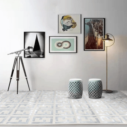 พรม MJHOMEDESIGNS EDUARDO 2014 SERIES ขนาด 160 X 230 ซม. เทา_3