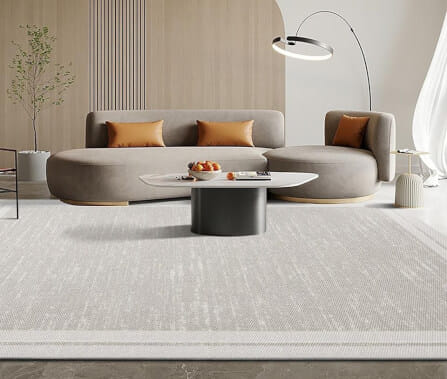 พรม MJHOMEDESIGNS HS/NX SERIES HS-02 ขนาด 160 X 240 ซม. เทา_3