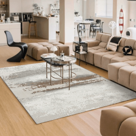 พรม MJHOMEDESIGNS SEVILLE SERIES ขนาด 160X230 ซม. เทา_4