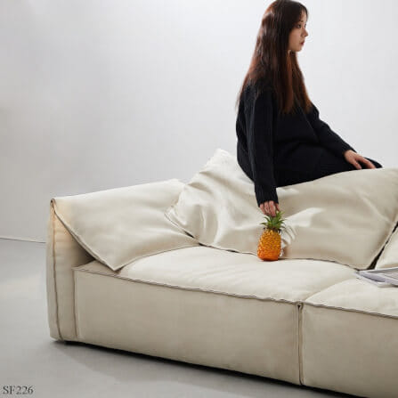 โซฟา MJhomedesigns SF226 เบจ L220xW106xH67 cm_5