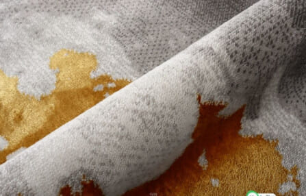 พรม MJhomedesigns Modern light luxury gold series ขนาด 160 x 230 ซม. เทา_5