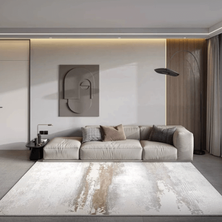 พรม MJHOMEDESIGNS SEVILLE SERIES ขนาด 160X230 ซม. เทา_5