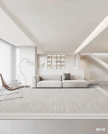 พรม MJHOMEDESIGNS HS/NX SERIES HS-02 ขนาด 160 X 240 ซม. เทา_5