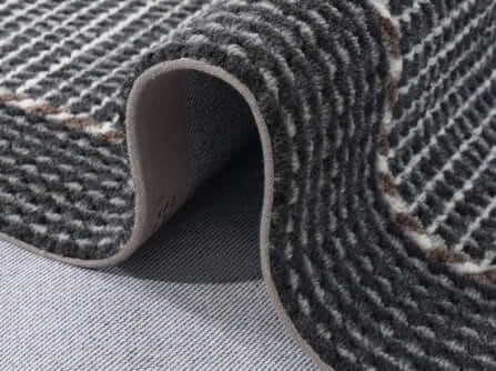 พรม MJHOMEDESIGNS THE NOMAD SERIES ขนาด 140 X 200 ซม. ดำ_6