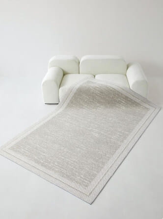 พรม MJHOMEDESIGNS HS/NX SERIES HS-02 ขนาด 160 X 240 ซม. เทา_6