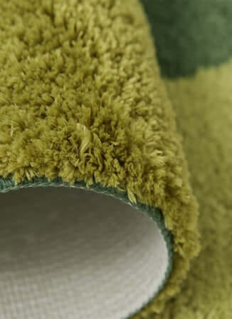 พรม MJHOMEDESIGNS BEDSIDE CARPET 66 50X150 ซม. เขียว_7