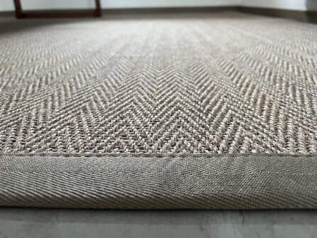 พรม MJHOMEDESIGNS FISHBONE SERIES 100X150 ซม. เทา_5