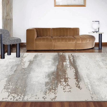 พรม MJHOMEDESIGNS SEVILLE SERIES ขนาด 160X230 ซม. เทา_11
