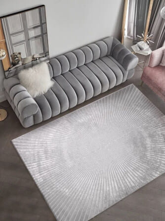 พรม MJHOMEDESIGNS CALIFORNIA SERIES (B 03G) ขนาด 160 X 230 ซม. เทา_8