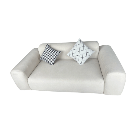 โซฟา MJhomedesigns SF148 สีขาว L200xW100xH72 cm_3