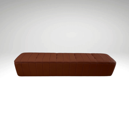 สตูล MJhomedesigns CH300 สีส้ม L150xW46xH40 cm_3