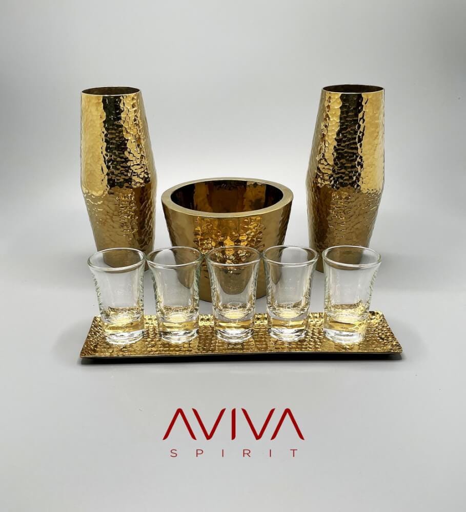 ตี่จู้หินอ่อน Aviva Spirit Modern Luxury ขนาด 35 นิ้ว สีเบจน้ำตาลอ่อน