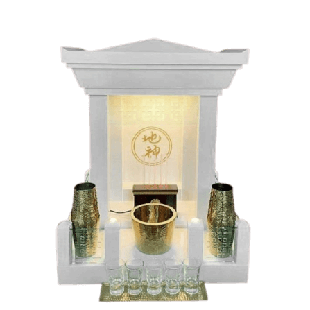 ตี่จู้หินอ่อน Aviva Spirit Modern Luxury ขนาด 18.5 นิ้ว สีขาว
