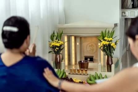 ตี่จู้หินอ่อน Aviva Spirit Modern Luxury ขนาด 35 นิ้ว สีเบจน้ำตาลอ่อน_2