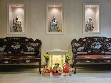 ตี่จู้หินอ่อน Aviva Spirit Modern Luxury ขนาด 27 นิ้ว สีเบจน้ำตาลอ่อน_4