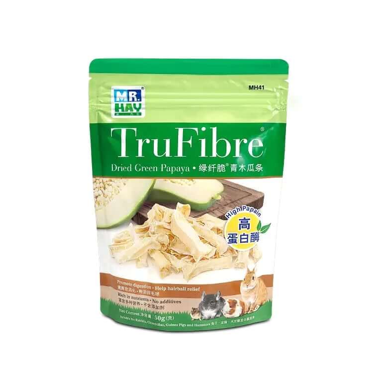 มะละกอเขียวสดอบแห้ง MR.HAY TRUFIBRE (MH41) 50G