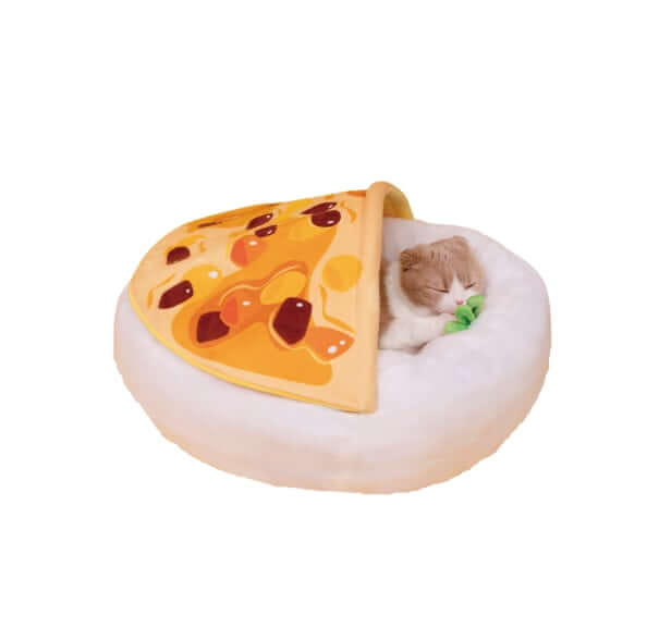 เบาะนอนแมว PURLAB CURRY RICE PET BED ลายข้าวแกงกะหรี่_0