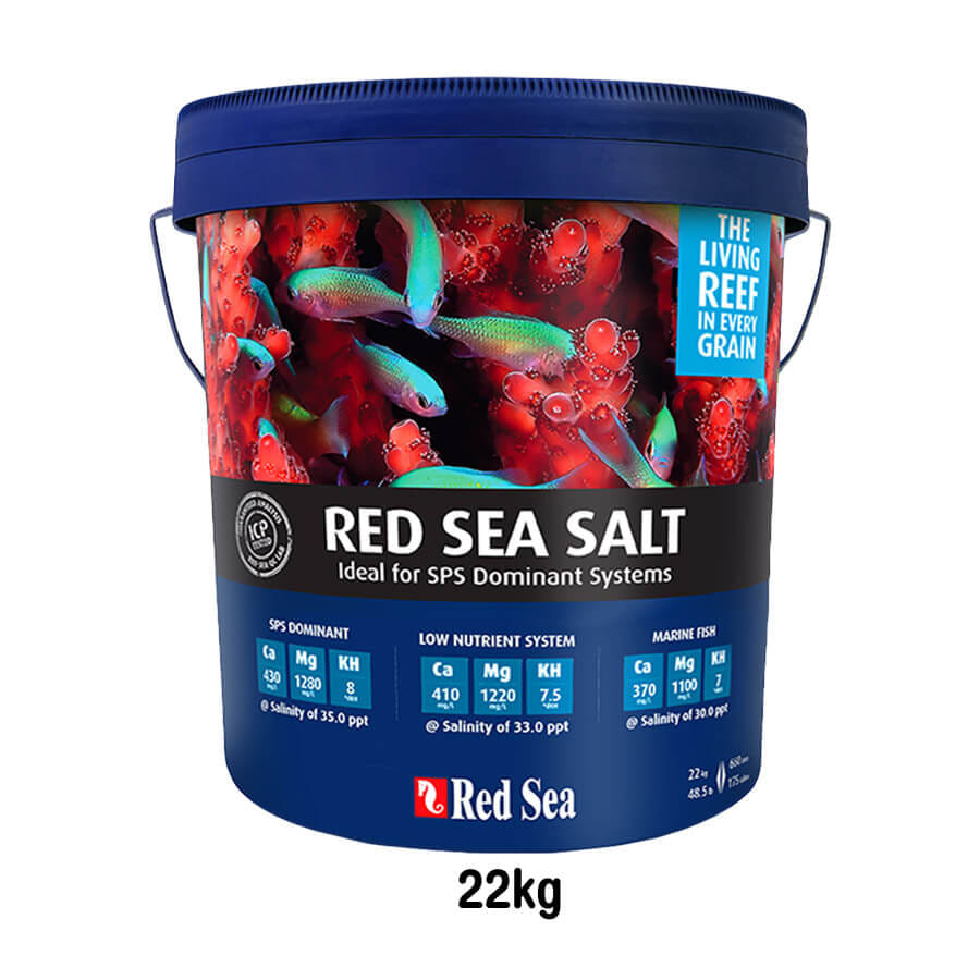 เกลือทะเล RED SEA SALT สำหรับตู้ปลาทะเล สูตรสำหรับปลา, สัตว์ไม่มีกระดูกสันหลัง (22KG)_0