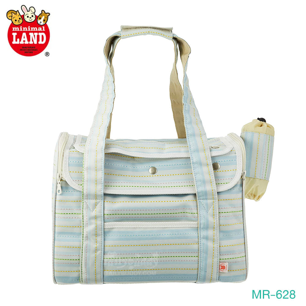กระเป๋าเดินทางสำหรับสัตว์เล็ก MARUKAN MR-628, SIZE L (สีฟ้า)_1