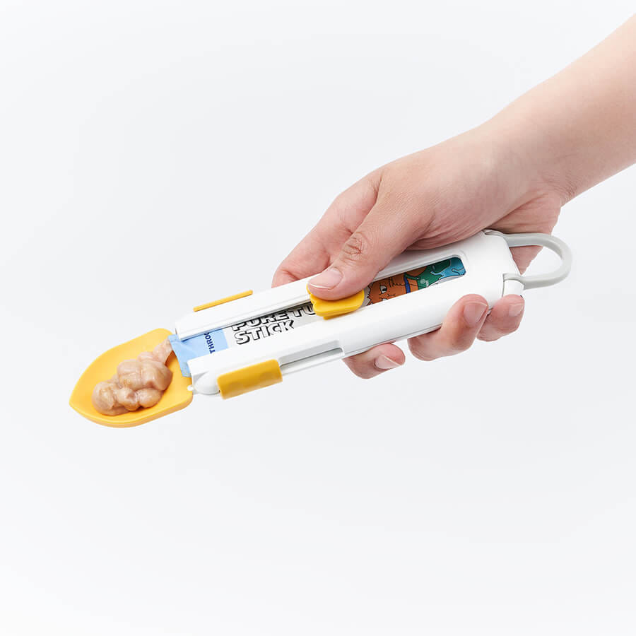 ช้อนรูดขนมครีมเลีย PETHROOM SIDING PET SPOON สำหรับทั้งแมวและสุนัข_4