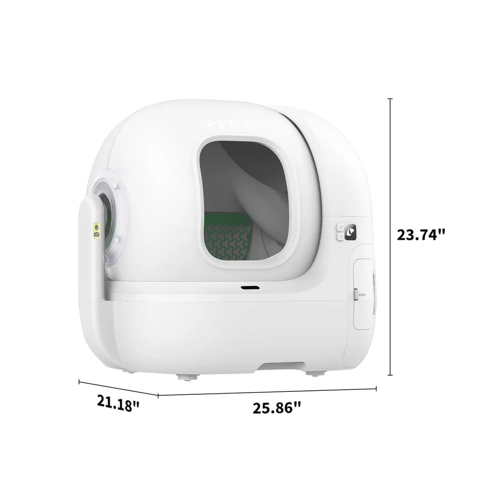 ห้องน้ำแมวอัตโนมัติ PETKIT PUROBOT MAX PRO 2
