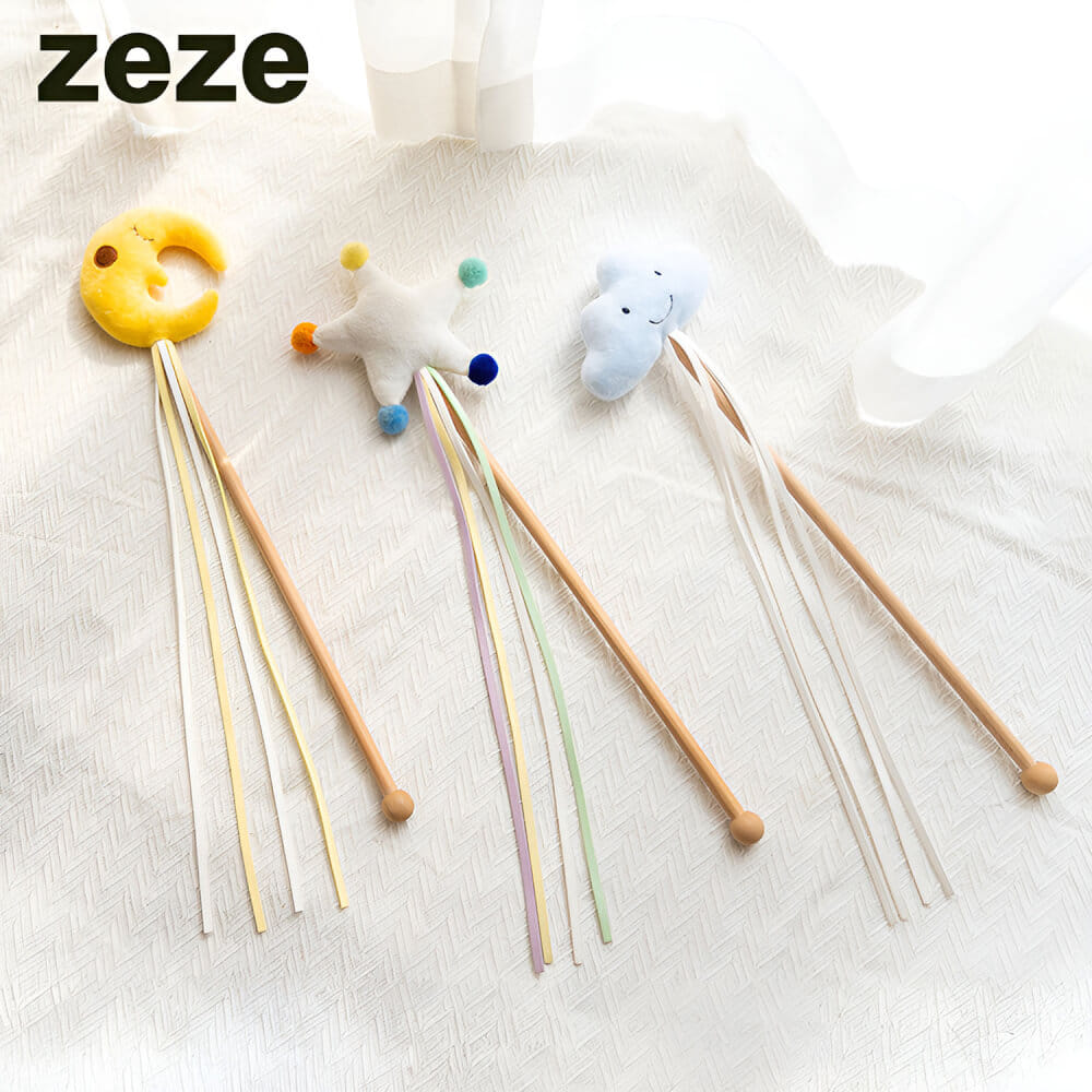 ไม้ตกแมว ZEZE STARRY WAND รูปก้อนเมฆ