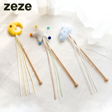 ไม้ตกแมว ZEZE STARRY WAND รูปพระจันทร์_5