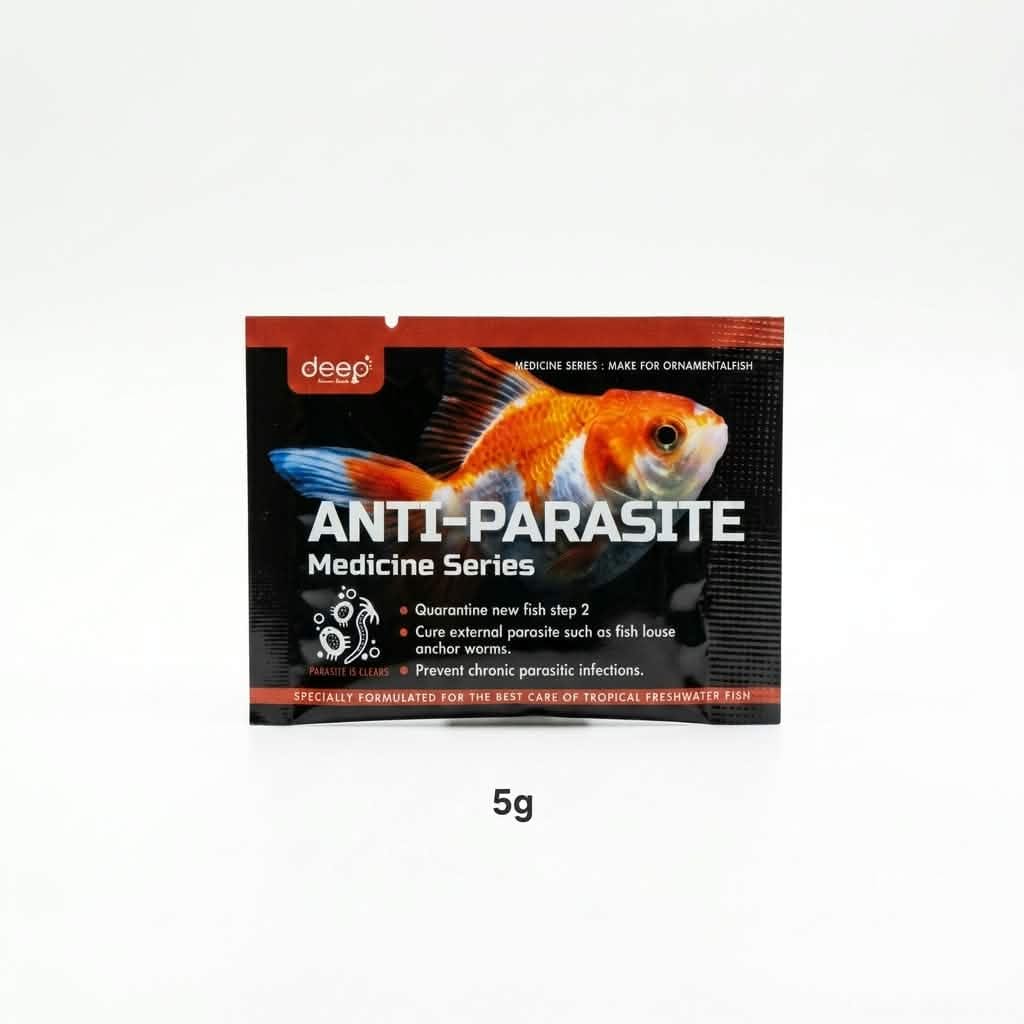 กำจัดเห็บปลา ANTI-PARASITE (ชนิดผง) DEEP BIOTECH 5 กรัม_0