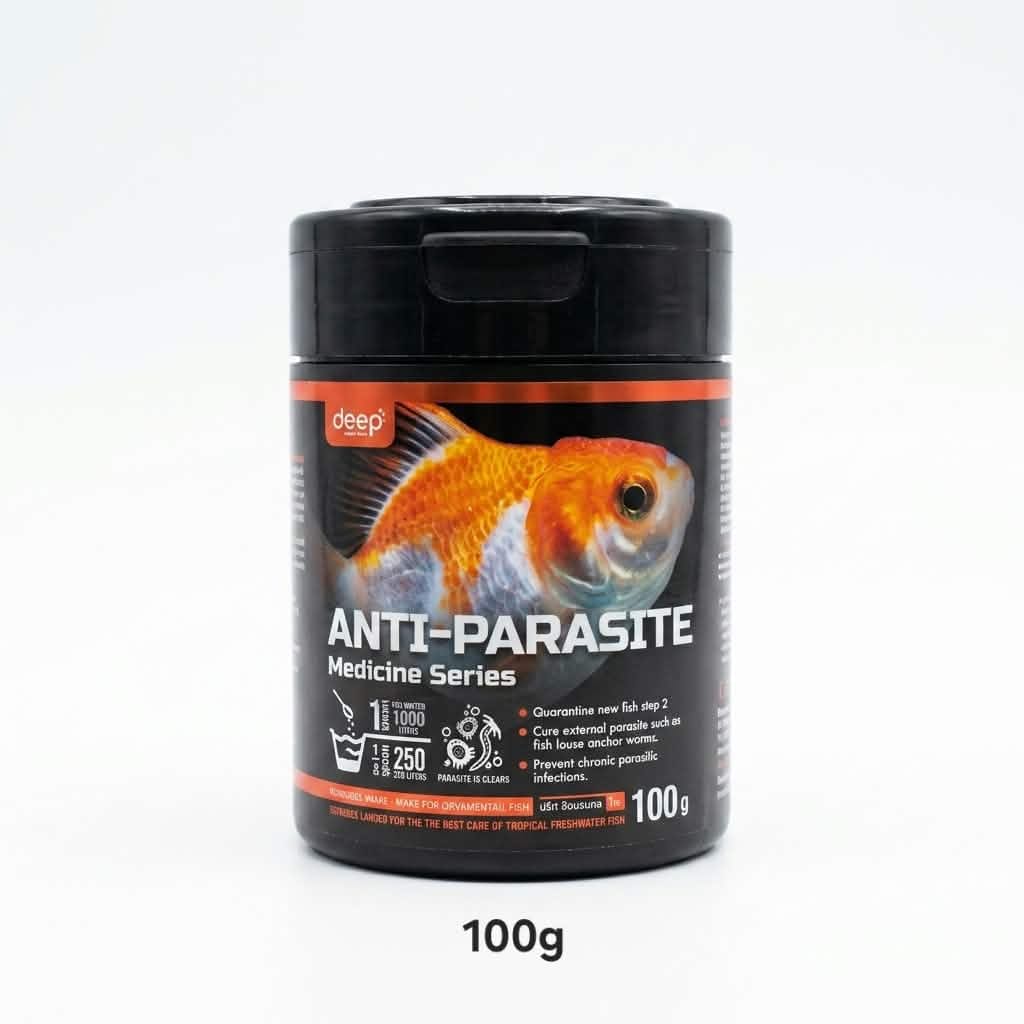 กำจัดเห็บปลา ANTI-PARASITE (ชนิดผง) DEEP BIOTECH 100 กรัม_0