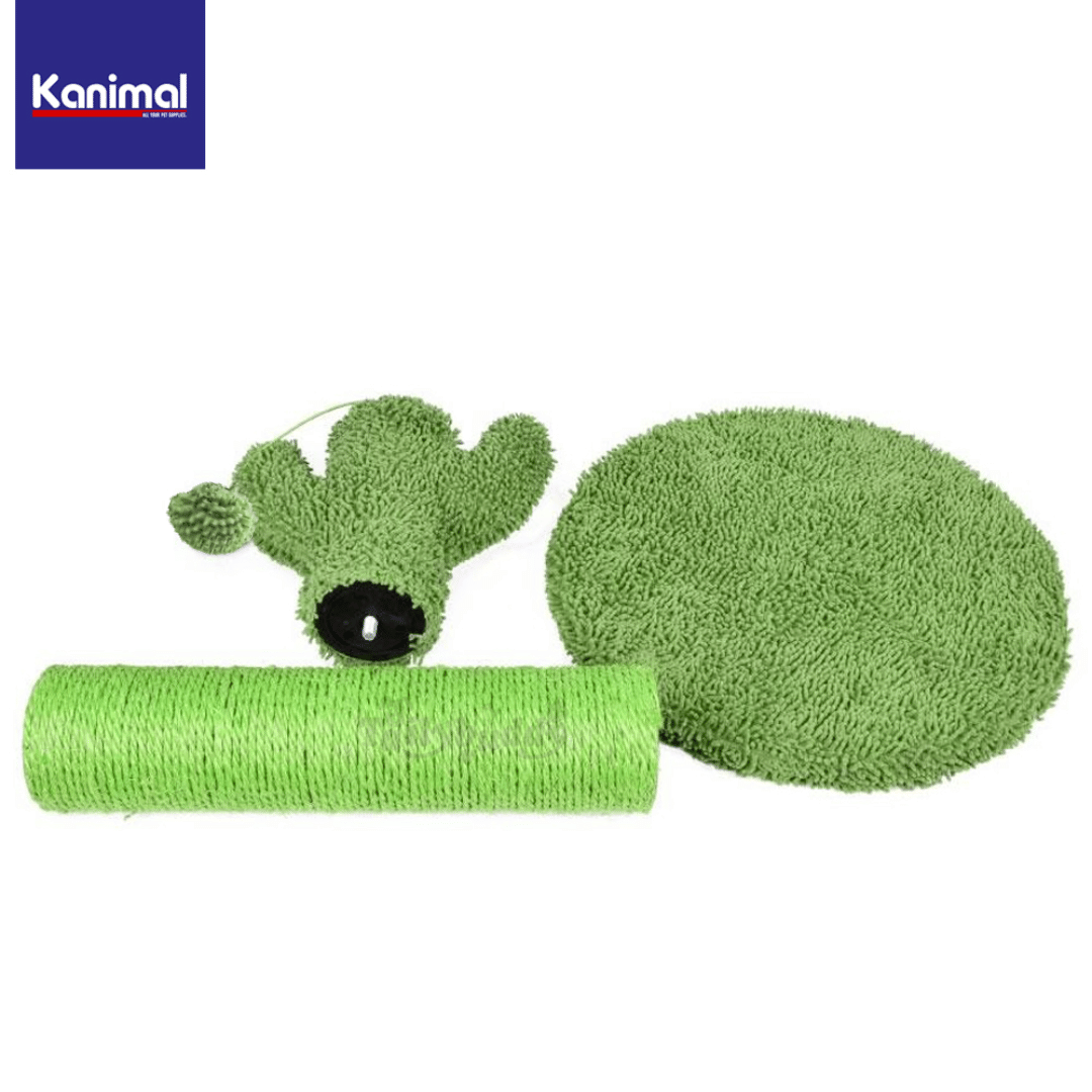 เสาลับเล็บแมว KANIMAL THE CACTUS รูปทรงต้นกระบองเพชร 65X40X40 ซม._2