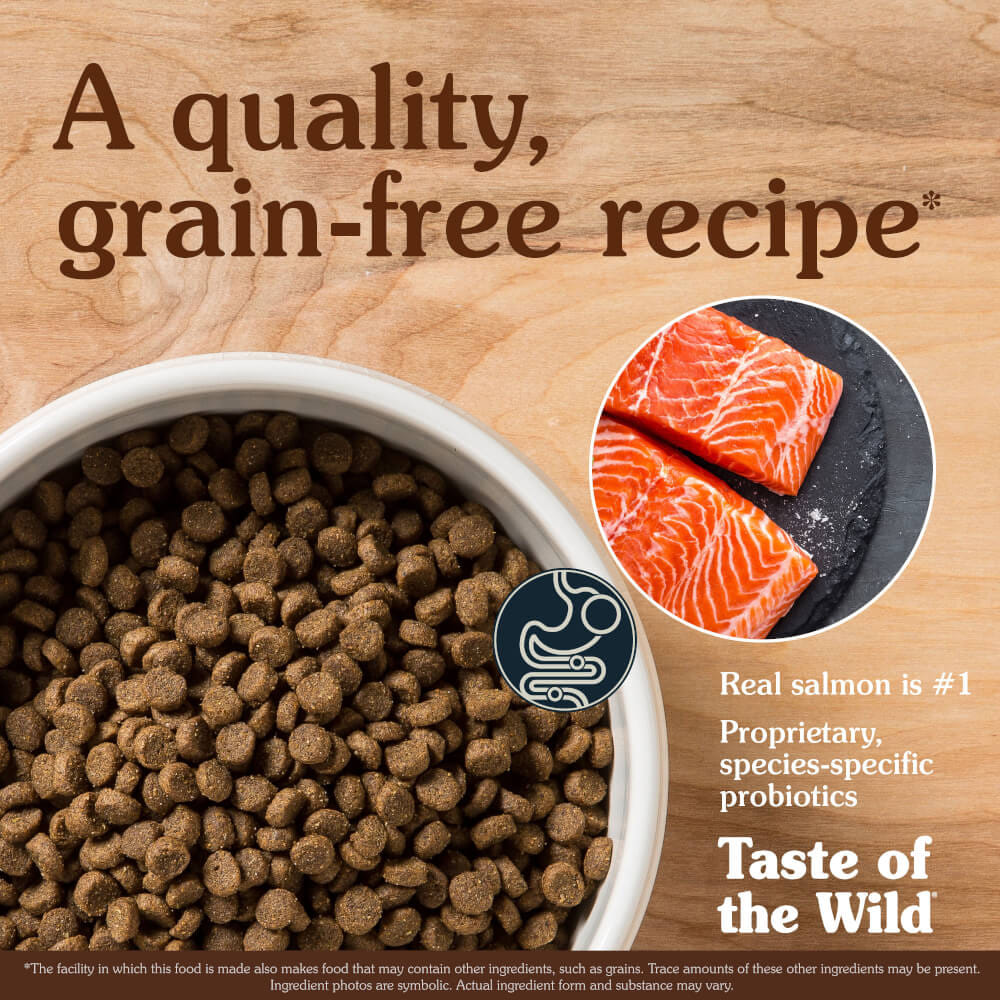 อาหารลูกสุนัข TASTE OF THE WILD PACIFIC STREAM PUPPY สูตรเนื้อปลา โฮลิสติก (680กรัมX2)_3