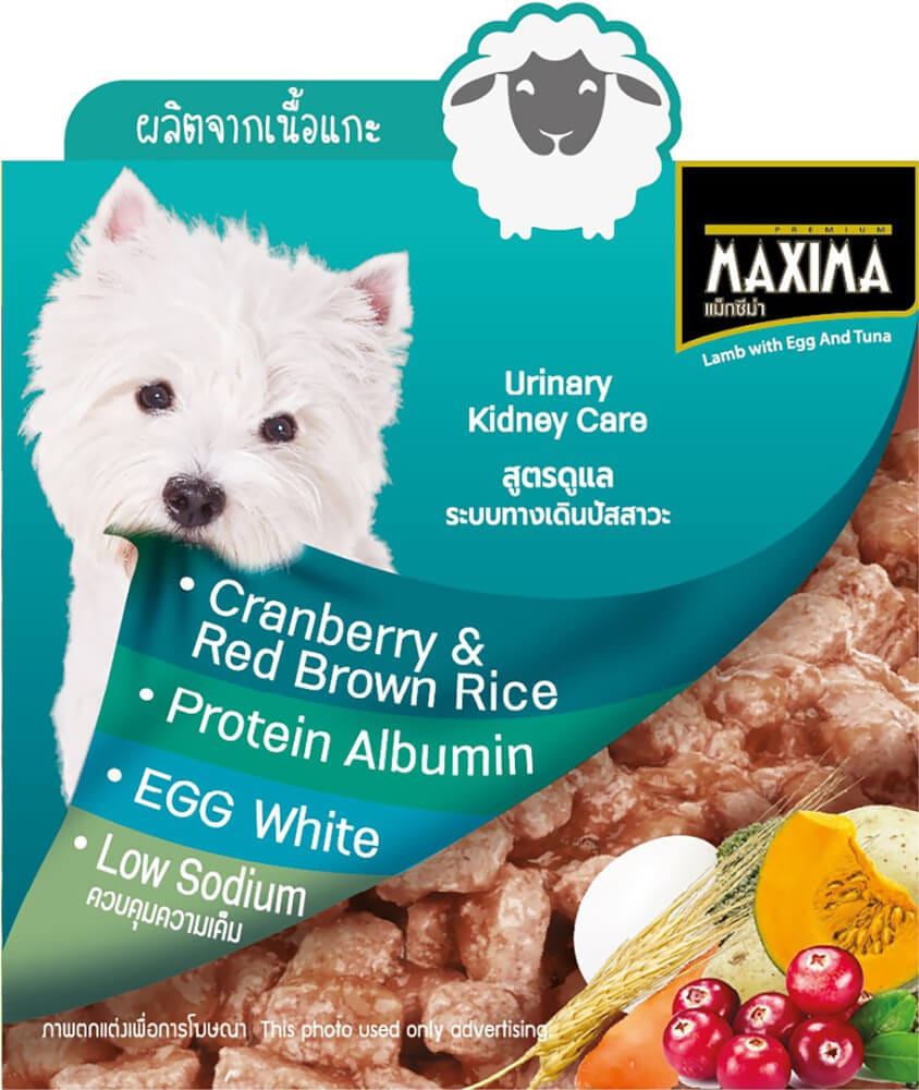 อาหารเปียกสุนัข แม็กซีม่า คละสูตร 380 กรัม x4