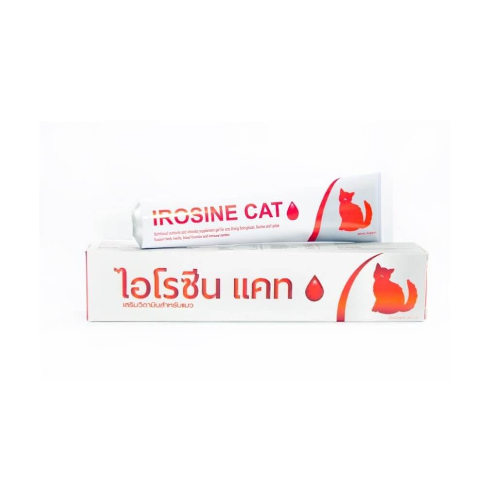 อาหารเสริม สำหรับแมว ไอโรซีนแคท เจลบำรุงเลือด 30 กรัม