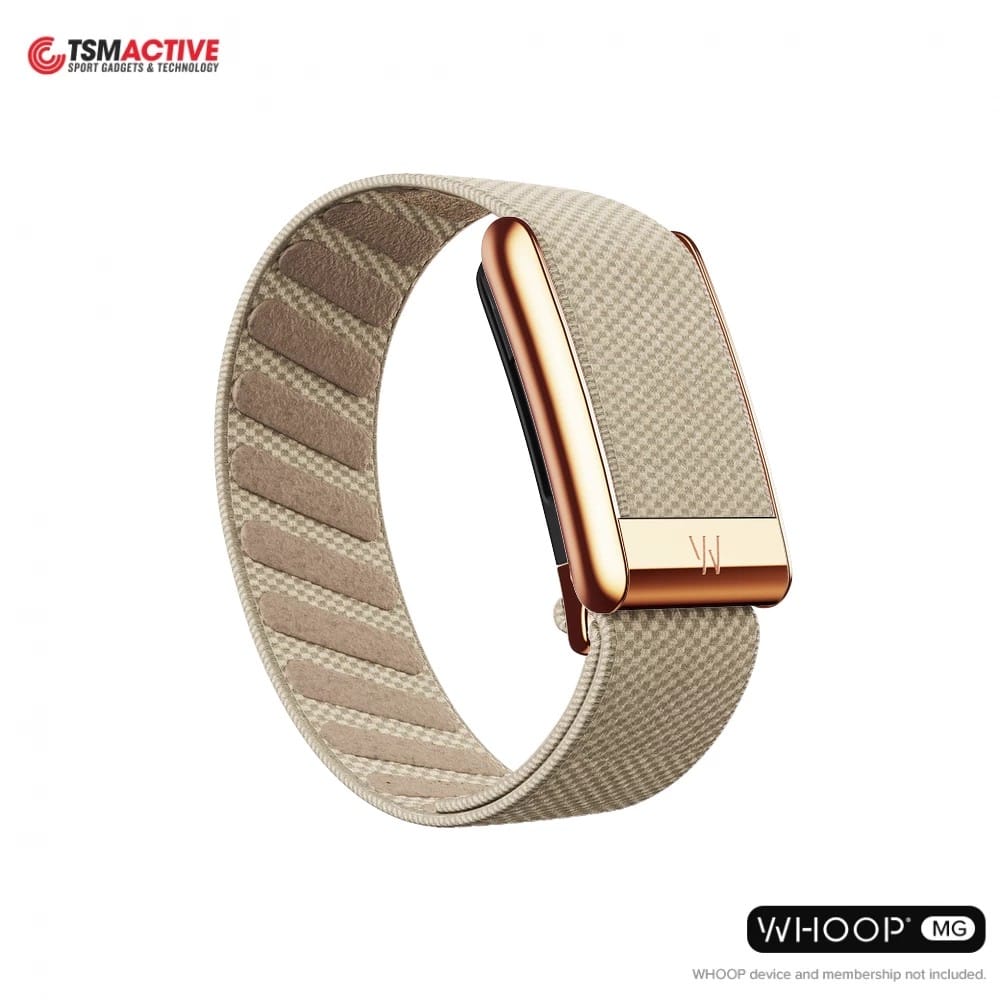 สายสำรอง SUPERKNIT LUXE WHOOP 5.0 (YOUR WAY) - DUNE WITH ROSE GOLD