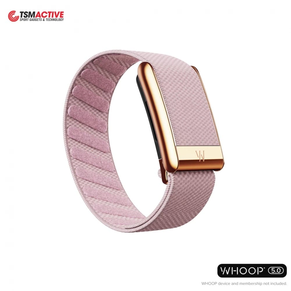 สายสำรอง SUPERKNIT LUXE WHOOP 5.0 (YOUR WAY) - BLUSH WITH ROSE GOLD