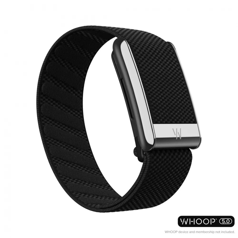 สายสำรอง SUPERKNIT LUXE WHOOP 5.0 - OBSIDIAN WITH TITANIUM