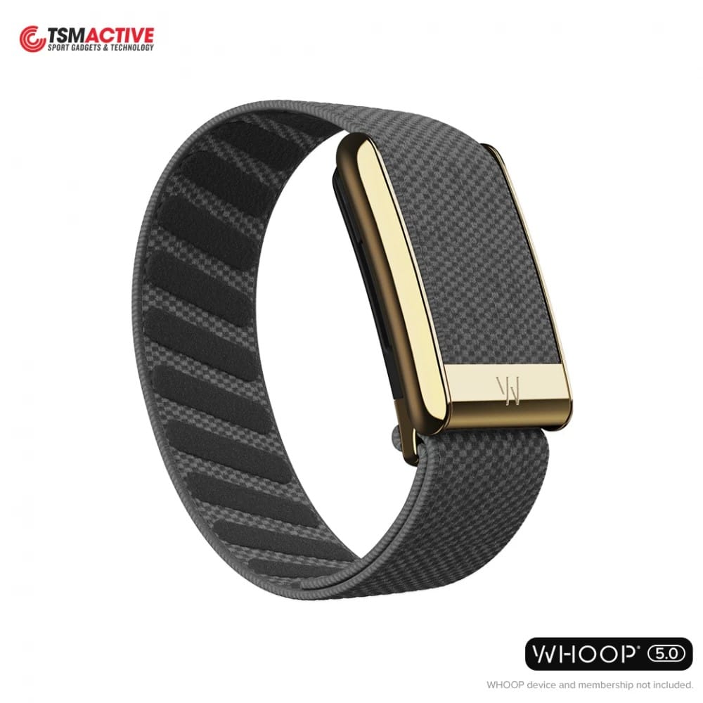 สายสำรอง SUPERKNIT LUXE WHOOP 5.0 (YOUR WAY) - HIS CHARCOAL WITH GOLD