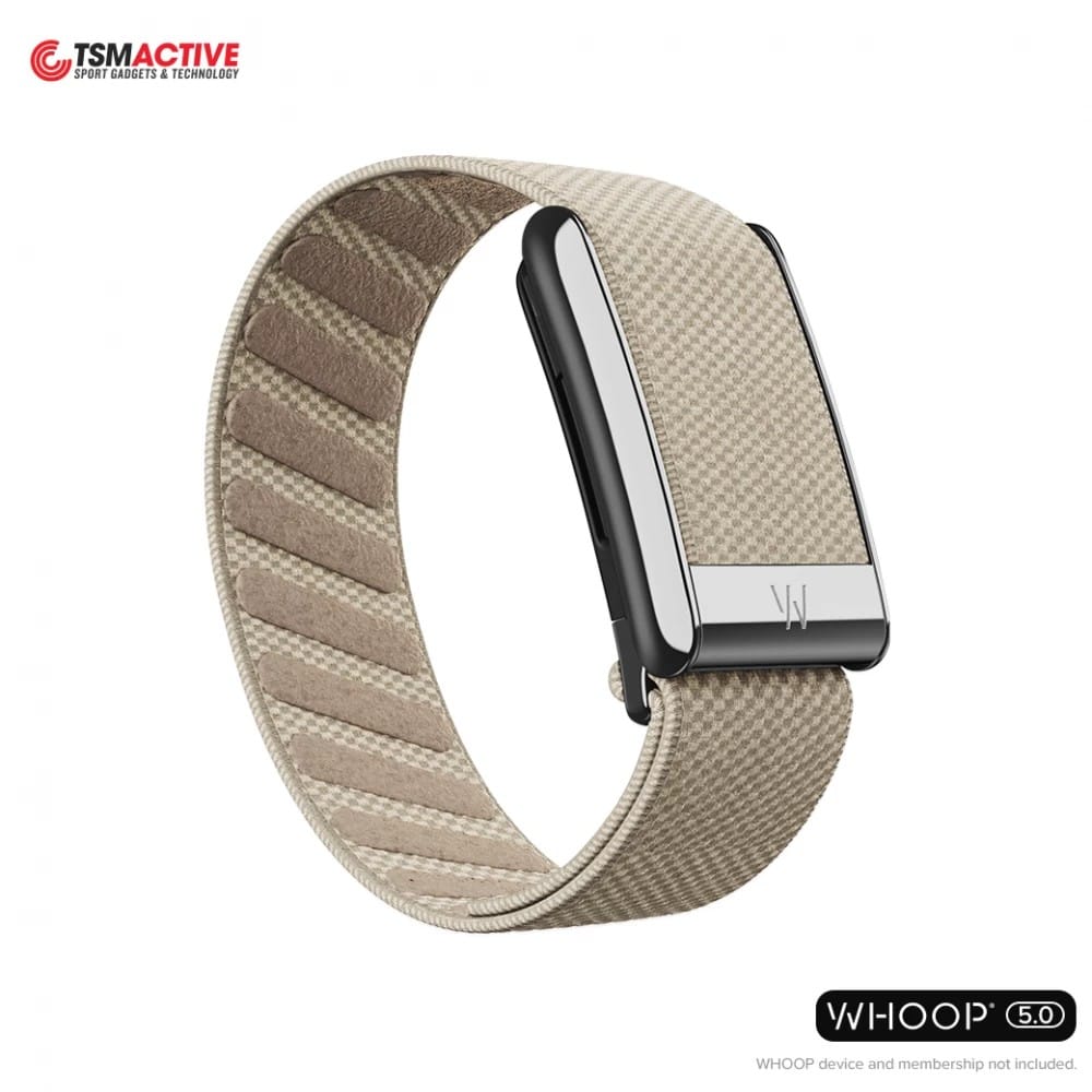 สายสำรอง SUPERKNIT LUXE WHOOP 5.0 (YOUR WAY) - HER DUNE WITH TITANIUM