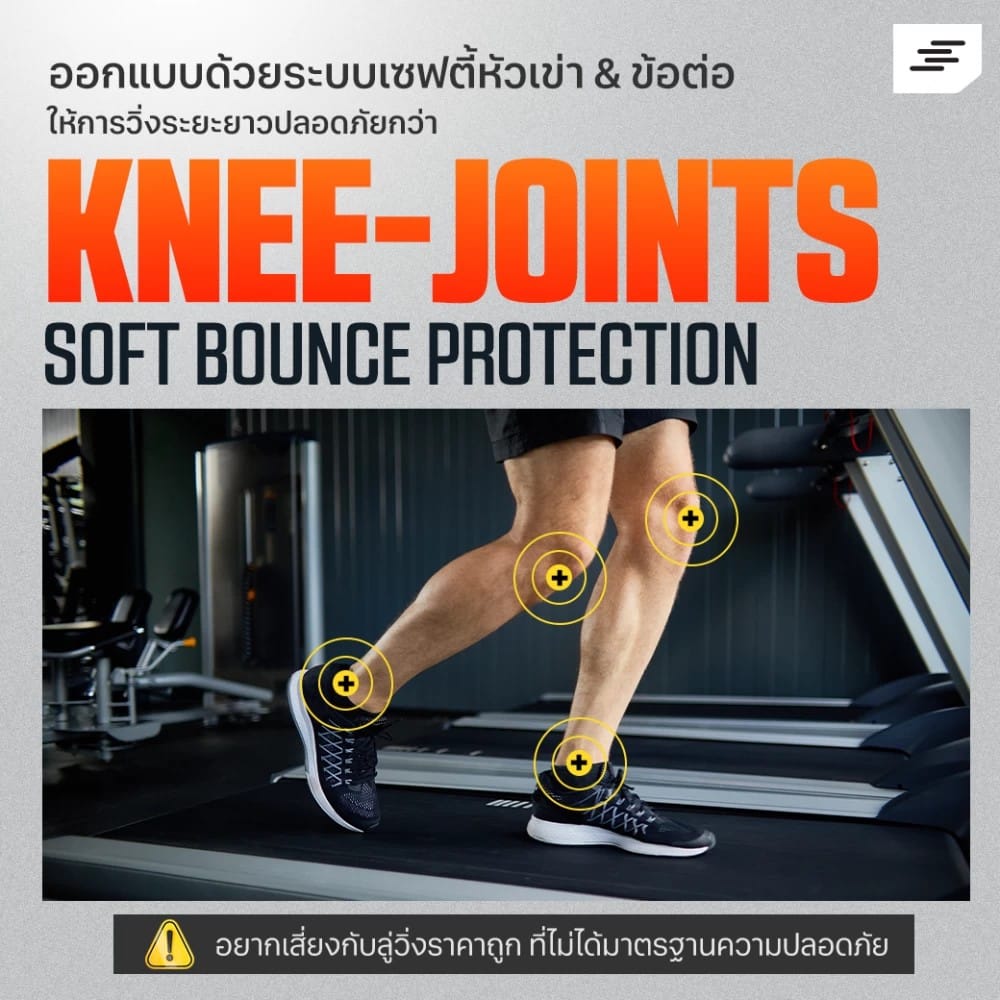 ลู่วิ่งไม่ใช้ไฟฟ้า พับเก็บได้ CORE-FITNESS REAL RUN - CURVED_6
