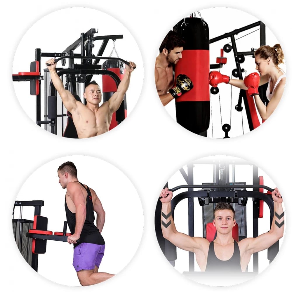 โฮมยิม 3 สถานี CORE FITNESS เหล็กเกรด COMMERCIAL_10