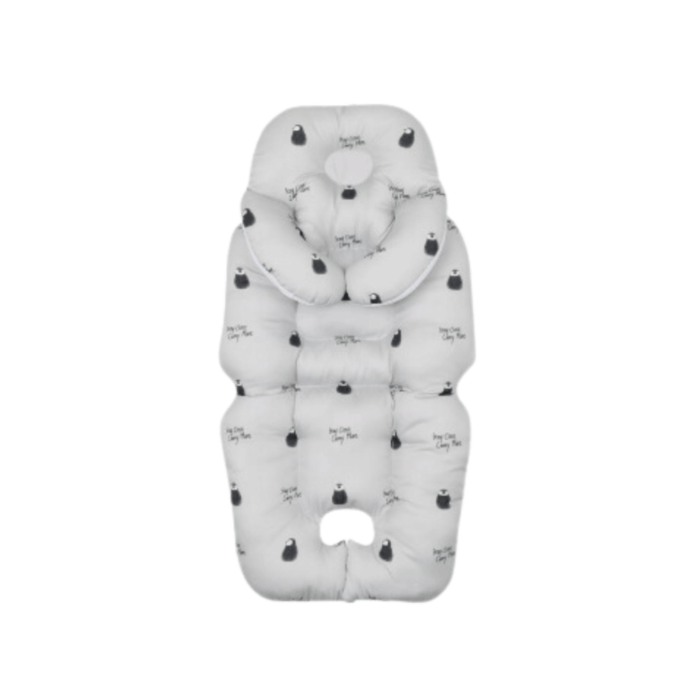 เบาะรองนอนรถเข็น HUGPAPA STROLLER LINER สีเทา
