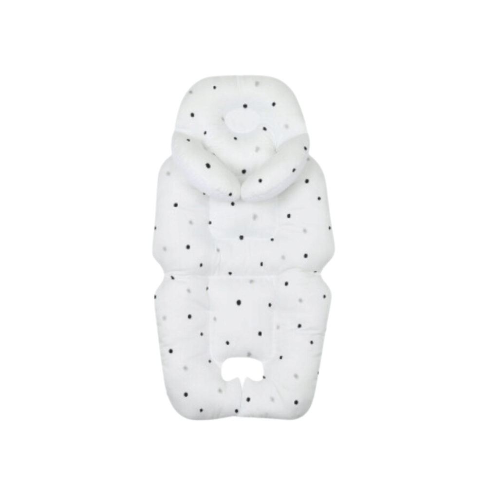 เบาะรองนอนรถเข็น HUGPAPA STROLLER LINER สีขาว