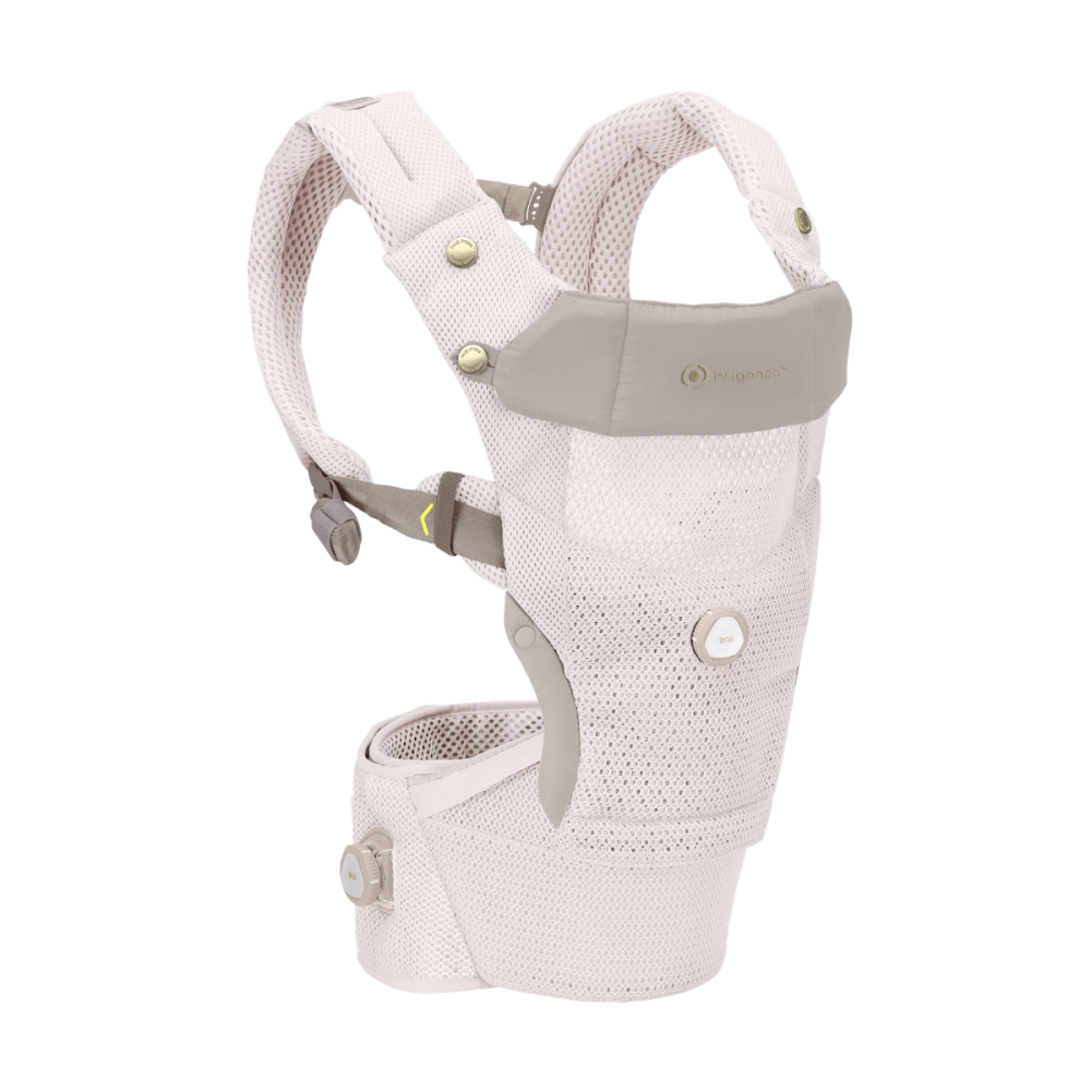 เป้อุ้ม​ HUGPAPA รุ่น DIAL-FIT MAX (BABY CARRIER) สีครีมอมเทา_0