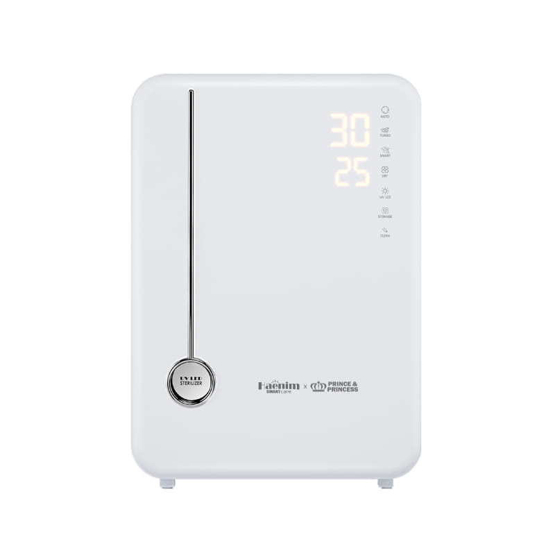 เครื่องอบยูวี PRINCE & PRINCESS  รุ่น UV SMART TECH สีขาวเมทัล
