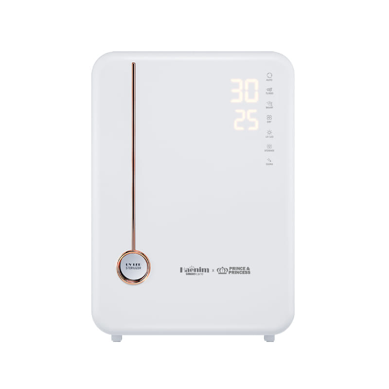 เครื่องอบยูวี PRINCE & PRINCESS  รุ่น UV SMART TECH สีขาวทอง