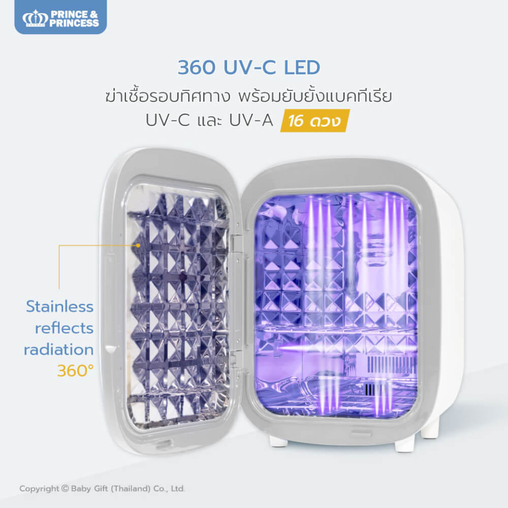 เครื่องอบยูวี รุ่น UV DOUBLE PLUS - PRINCE & PRINCESS_2