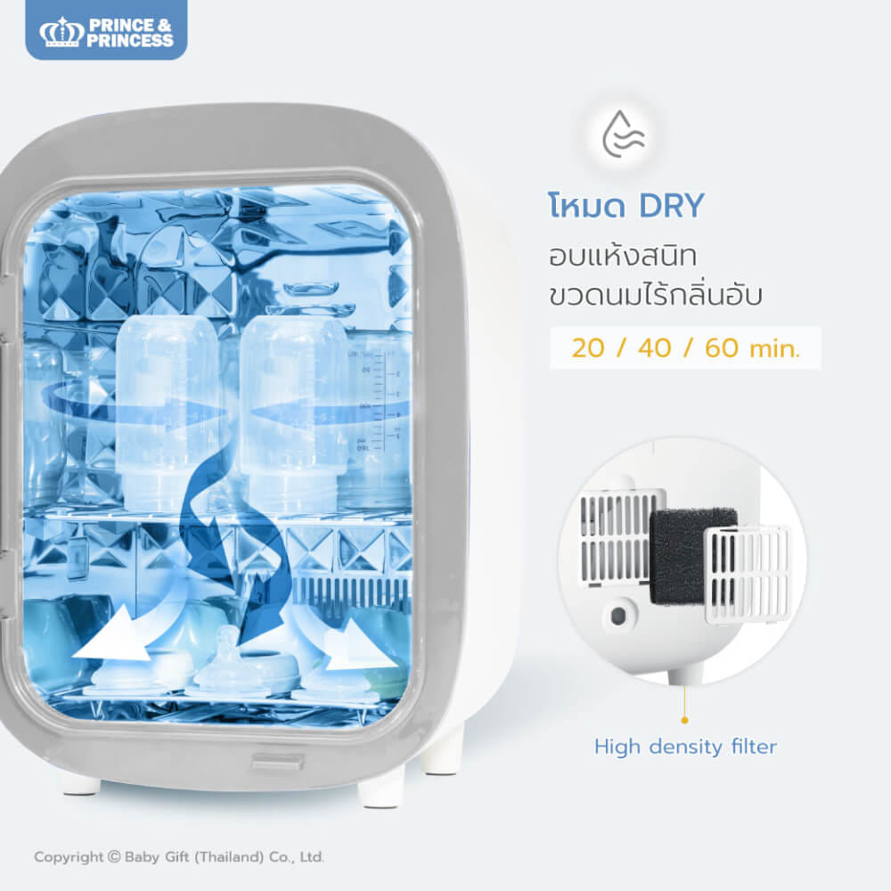 เครื่องอบยูวี รุ่น UV DOUBLE PLUS - PRINCE & PRINCESS_8