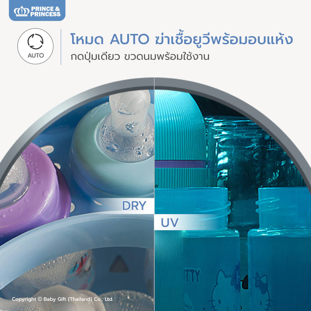 เครื่องอบยูวี PRINCE & PRINCESS รุ่น UV GEN 3 LED_8